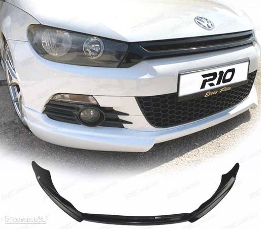 SPOILER LIP FRONTAL PARA VOLKSWAGEN VW SCIROCCO MK3 08-14 ABS - 2