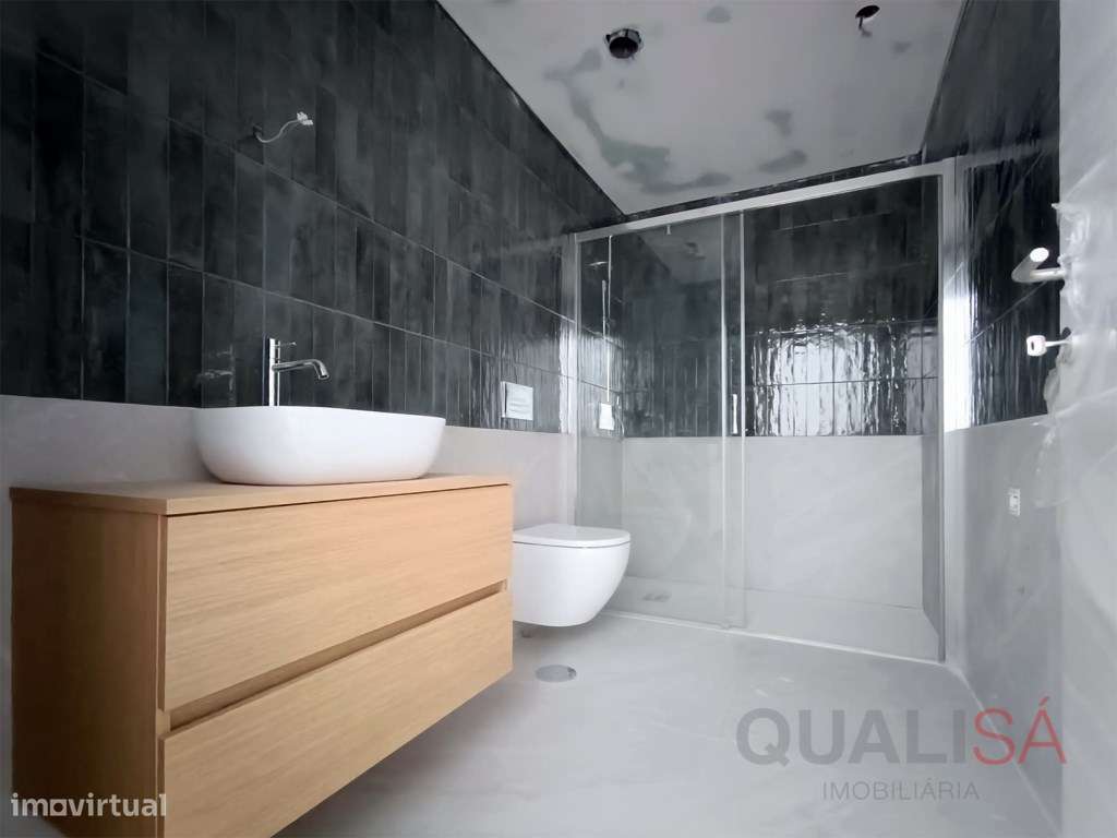 Apartamento T2 novo com logradouro e lugar de garagem em Ferreiros ...-5