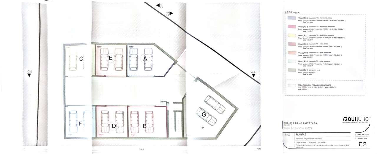 APARTAMENTO T3 NOVO COM 378M2 LOGRADOURO-13