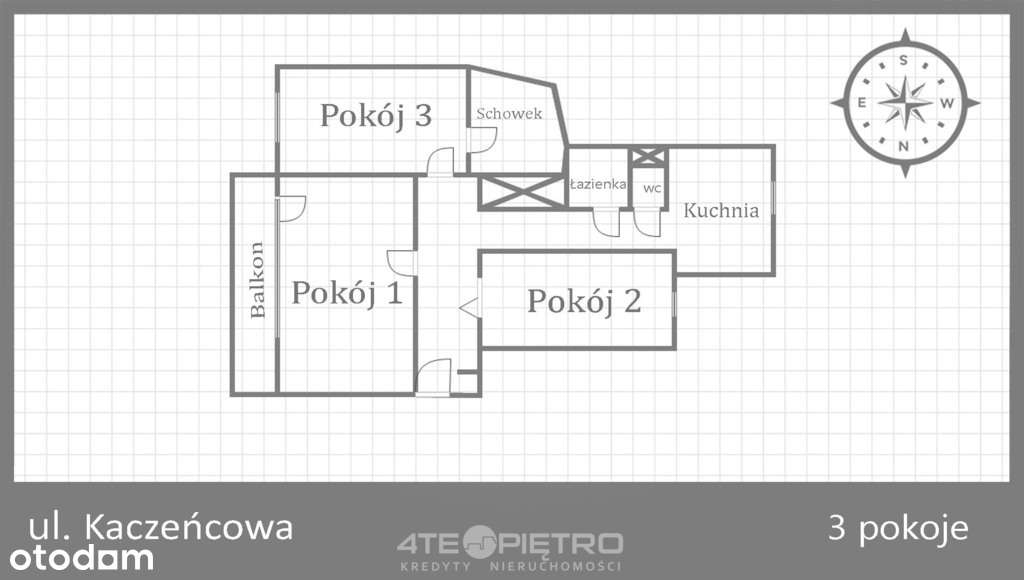 Komfortowe 3 pokoje z balkonem | Spokojna okolica-14