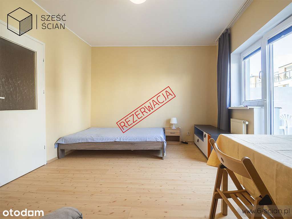 Kawalerka| Oddzielna Kuchnia| Parking| Balzaka - Pełny obrazek: 1/12