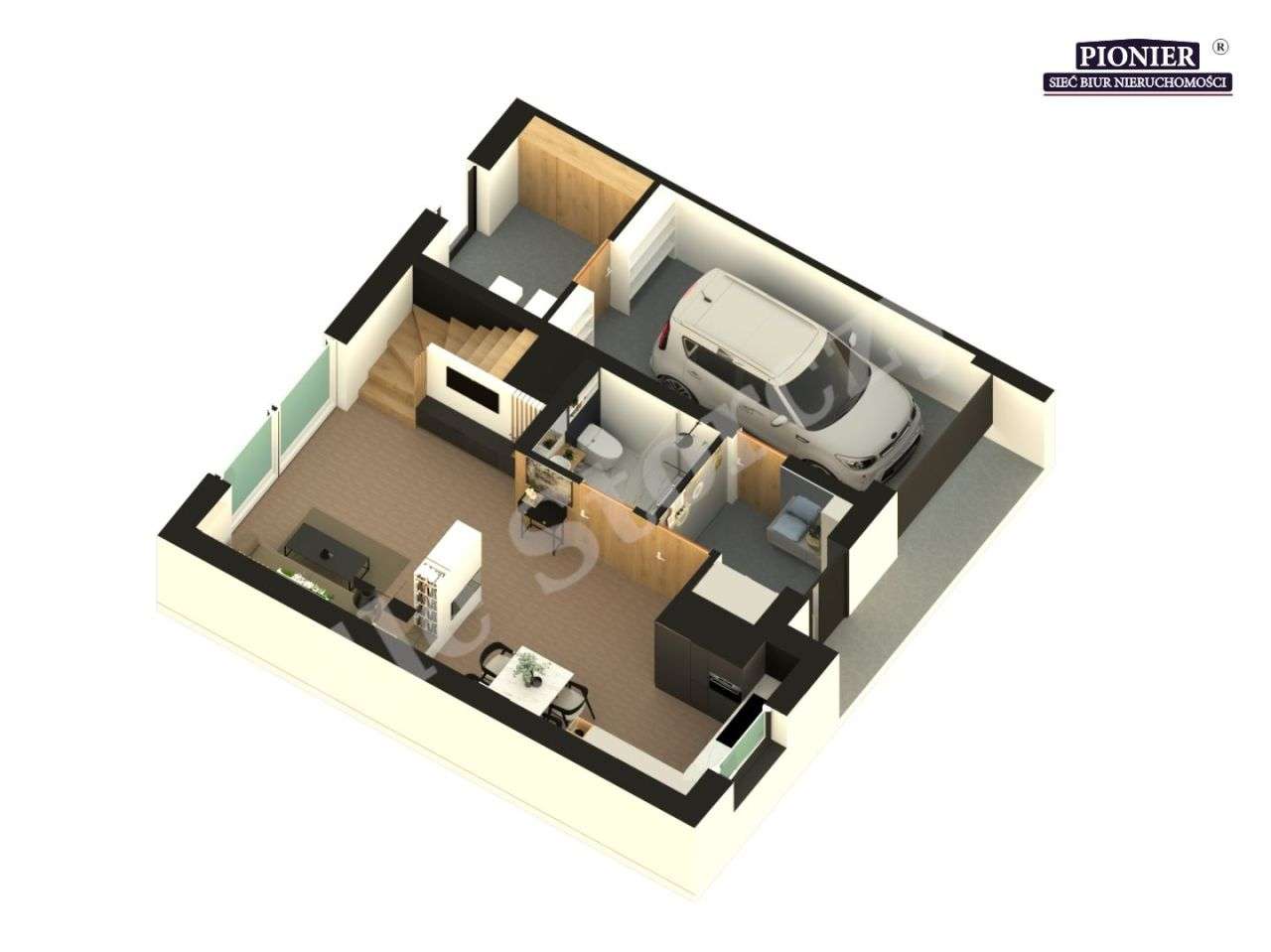 Bliźniak, 5 pokoi, 2 łazienki, taras, garaż - Pełny obrazek: 5/15