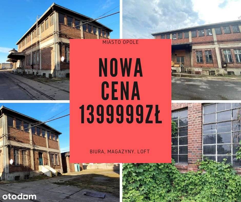 BIURA, pracownie loft + magzyn 2x 678m2! Opole! NOWA CENA! - Pełny obrazek: 3/20