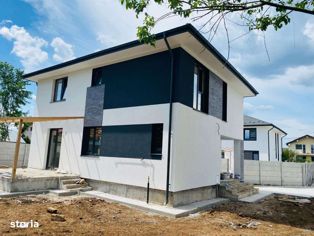 |Buftea|4Dormitoare(1 Pe Parter)|Teren 677 mp2|Dezvoltator| - Imagine principală: 5/8