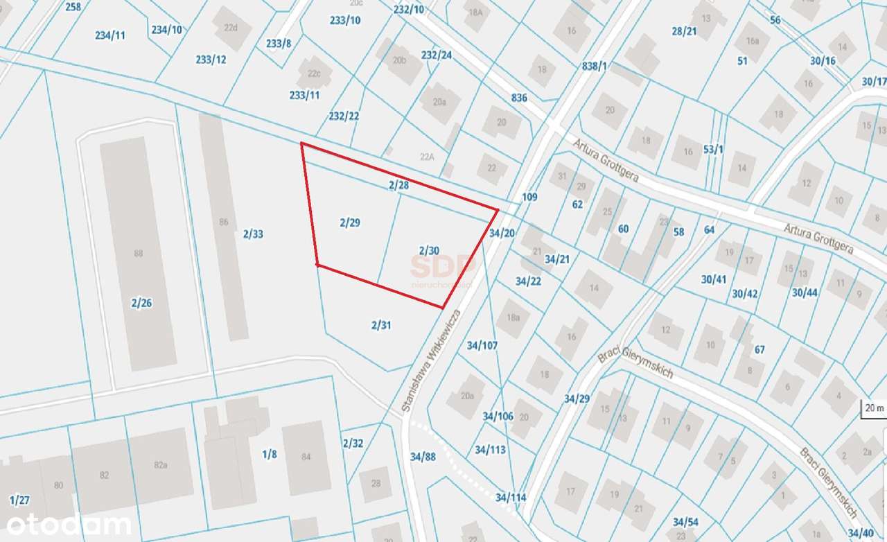 Działki budowlane | gotowy projekt | pozwolenie na budowę - Pełny obrazek: 4/5