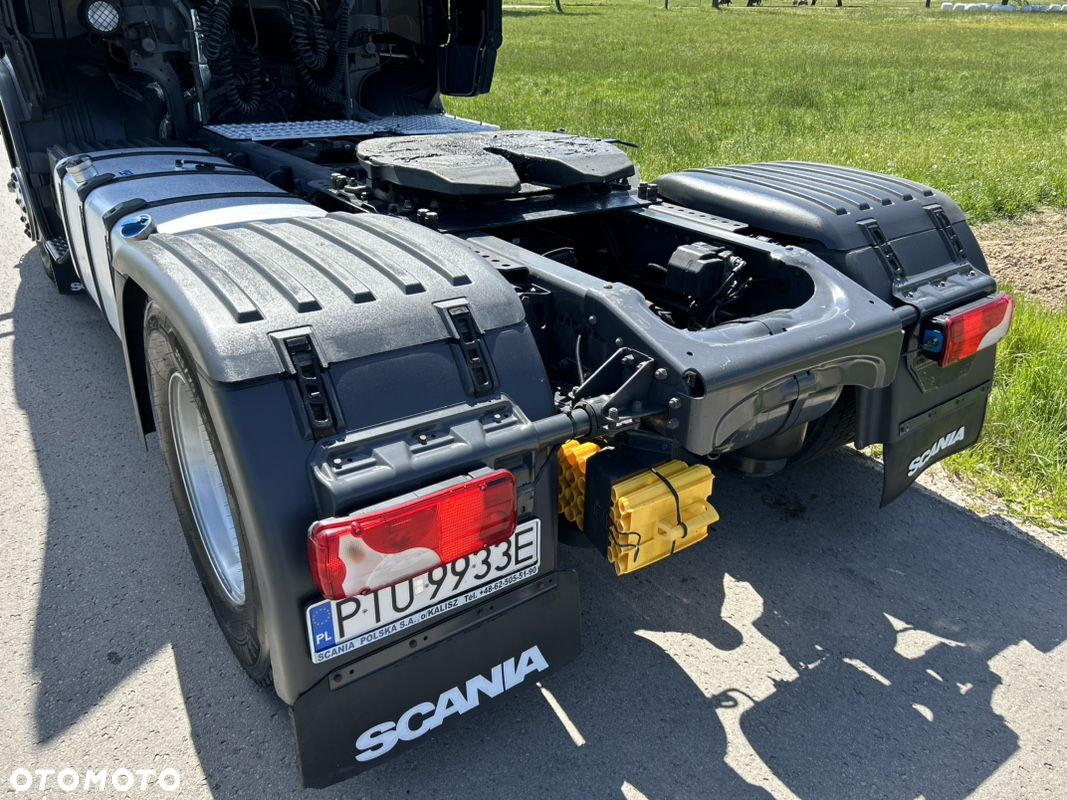 Scania R410 RETARDER FULL SERWIS 2016 STANDARD dwa zbiorniki / JEDEN WŁAŚCICIEL OD NOWOŚCI Z PL / serwis SCANIA R450 / opony Michelin 70% - 32
