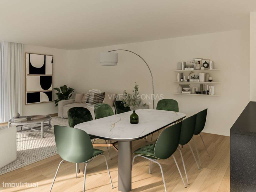 Apartamento T3 com 2 lugares de parqueamento e arrecadação junto ao... - Grande imagem: 2/85