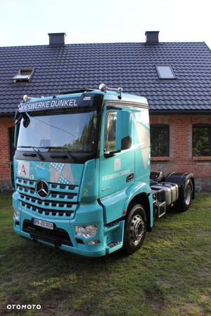 Mercedes-Benz AROCS ACTROS 1845 HYDRAULIKA NISKA KABINA ALU FELGISUPER TRĄBY - 11