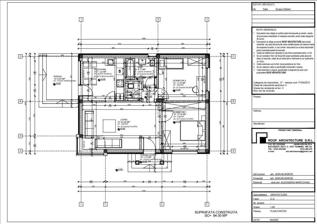 CASA INDIVIDUALA CLINCENI, 3 CAMERE, NOU, TEREN 275MP, COMISION 0% - Imagine principală: 4/4