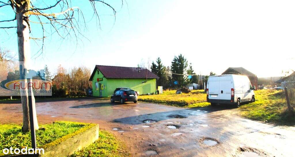 Rozpoczęta budowa, sklep, budynek gospodarczy.-3