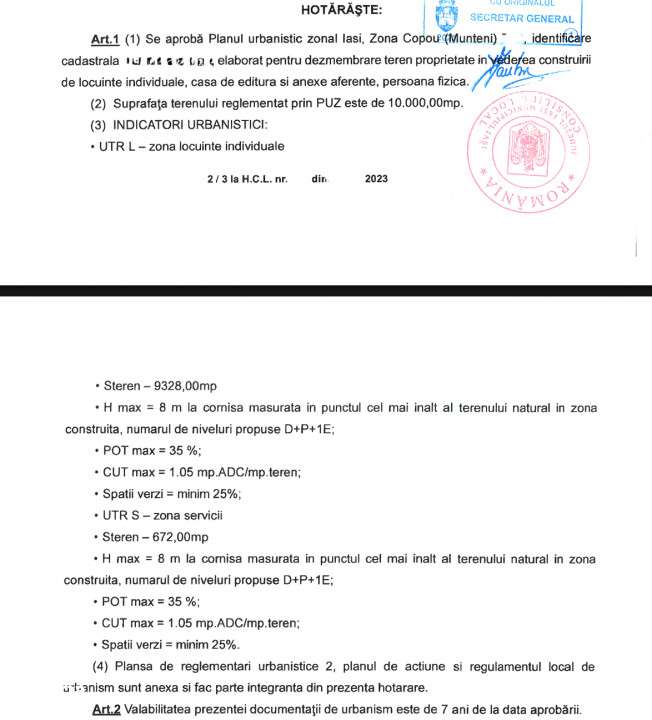 Copou - Viticultori 3 parcele teren intravilan 1417 mp + PUZ - Imagine principală: 4/5