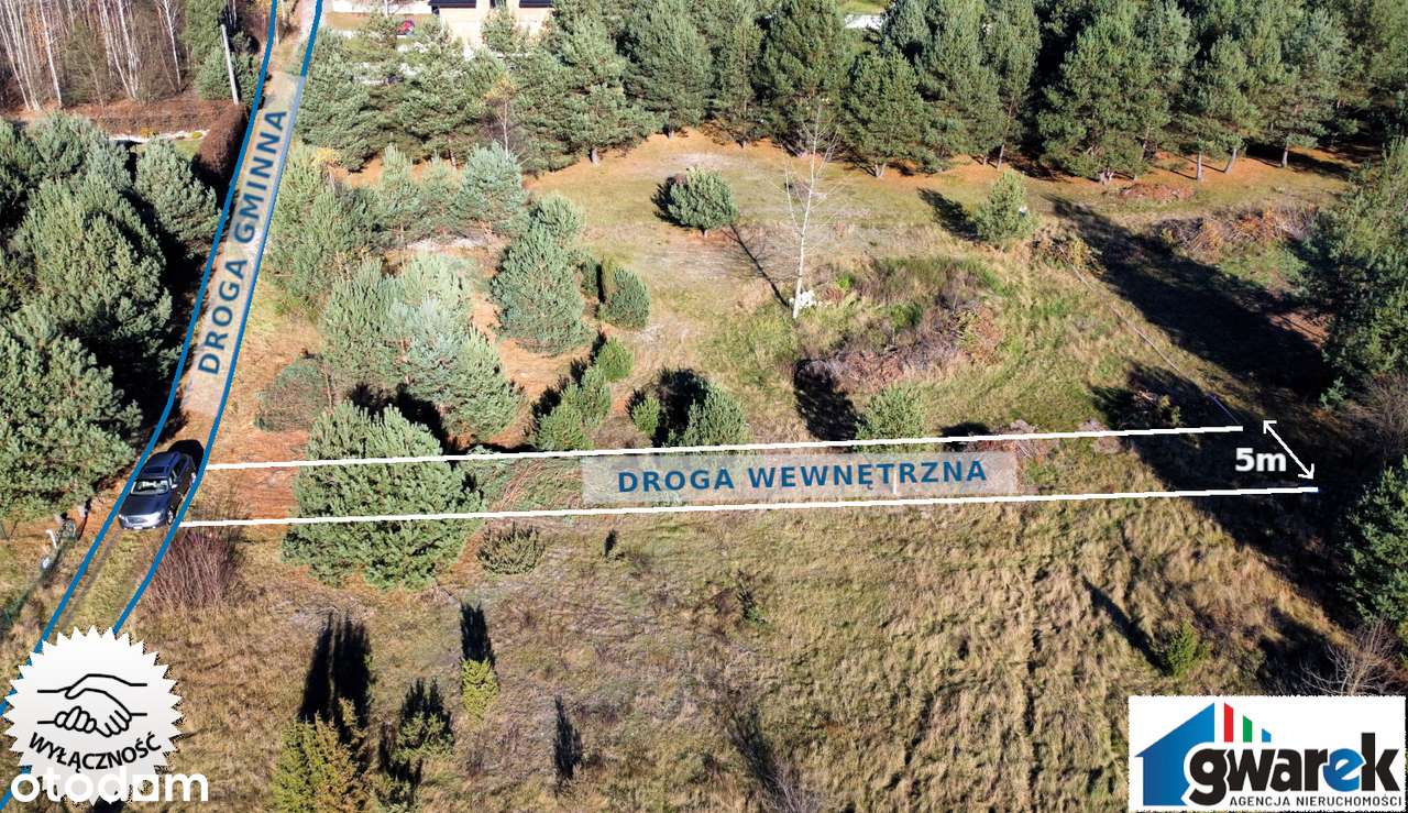 Pejzażowa, szeroka, działka budowlana 3304 m2 Hucisko Włodowice JURA-3