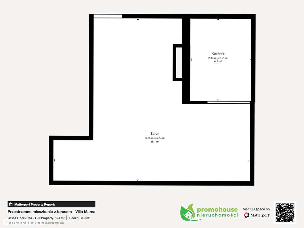Apartament z dużym tarasem w Villa Marea-17