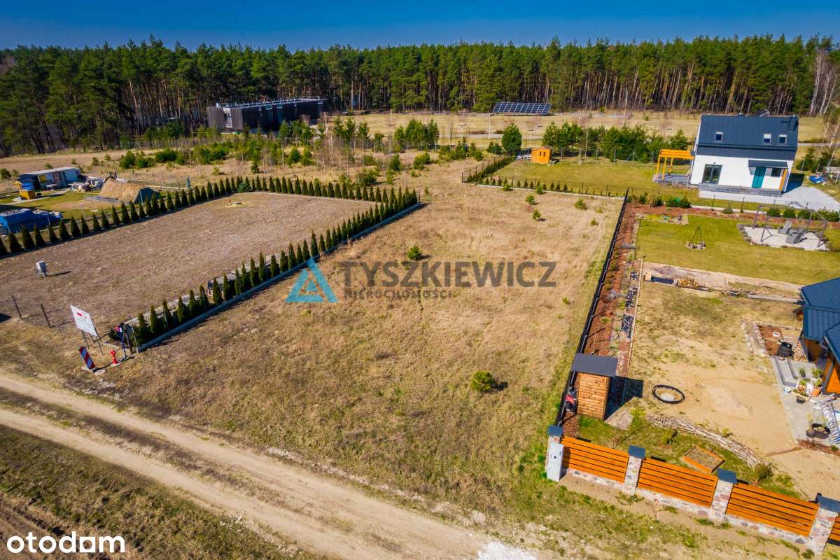 Działka z projektem domu blisko jeziora gm. Cekcyn - Pełny obrazek: 4/17