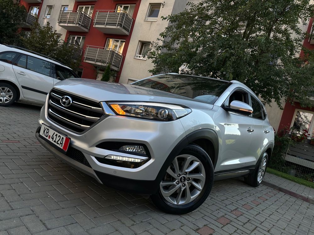 Hyundai Tucson blue 1.7 CRDi 2WD DCT Style 2018