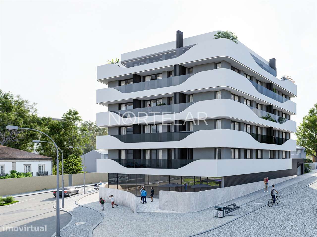 T1 novo com varanda e garagem | Trofa Premium | Classe A - Grande imagem: 2/15