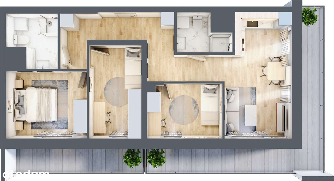Samowystarczalne osiedle obok parku - sprawdź - Pełny obrazek: 2/8