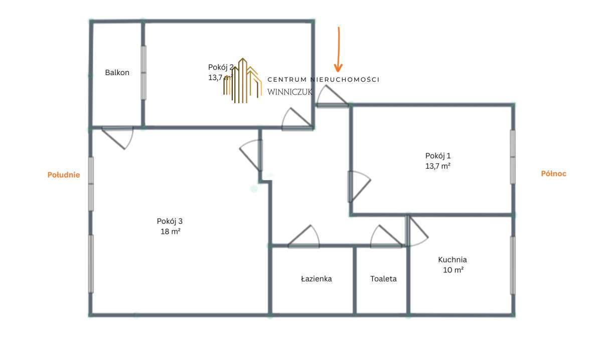 Mieszkanie 3- pokojowe z balkonem | Oleśnica-13