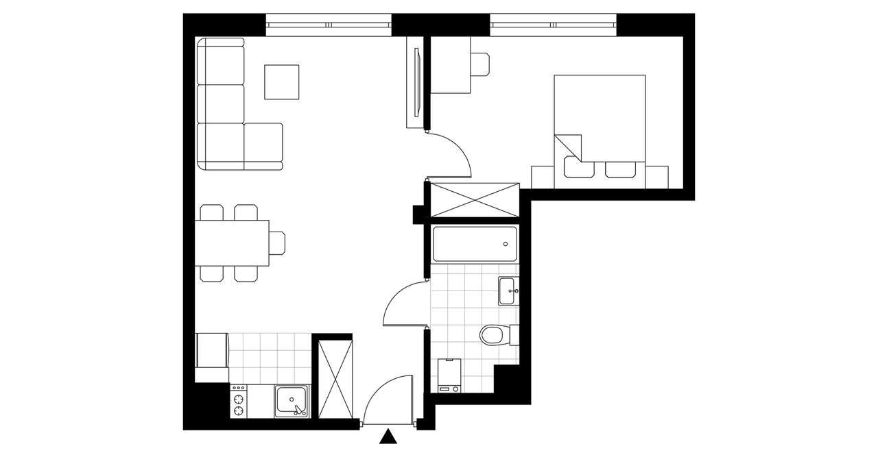Moderato I​I​I | mieszkanie 2-pok. | B5 - Pełny obrazek: 4/9