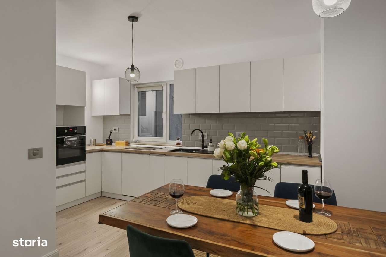 PRIMA ÎNCHIRIERE | BĂNEASA | 3 camere, 107 MP, 2 băi, 2 locuri parcare - Imagine principală: 5/20