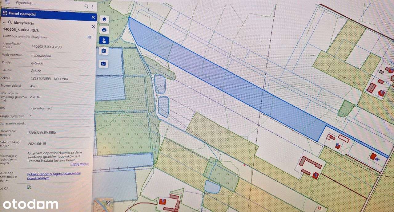 Działka rolna z możliwością zabudowy, gm. Grójec - Pełny obrazek: 5/7