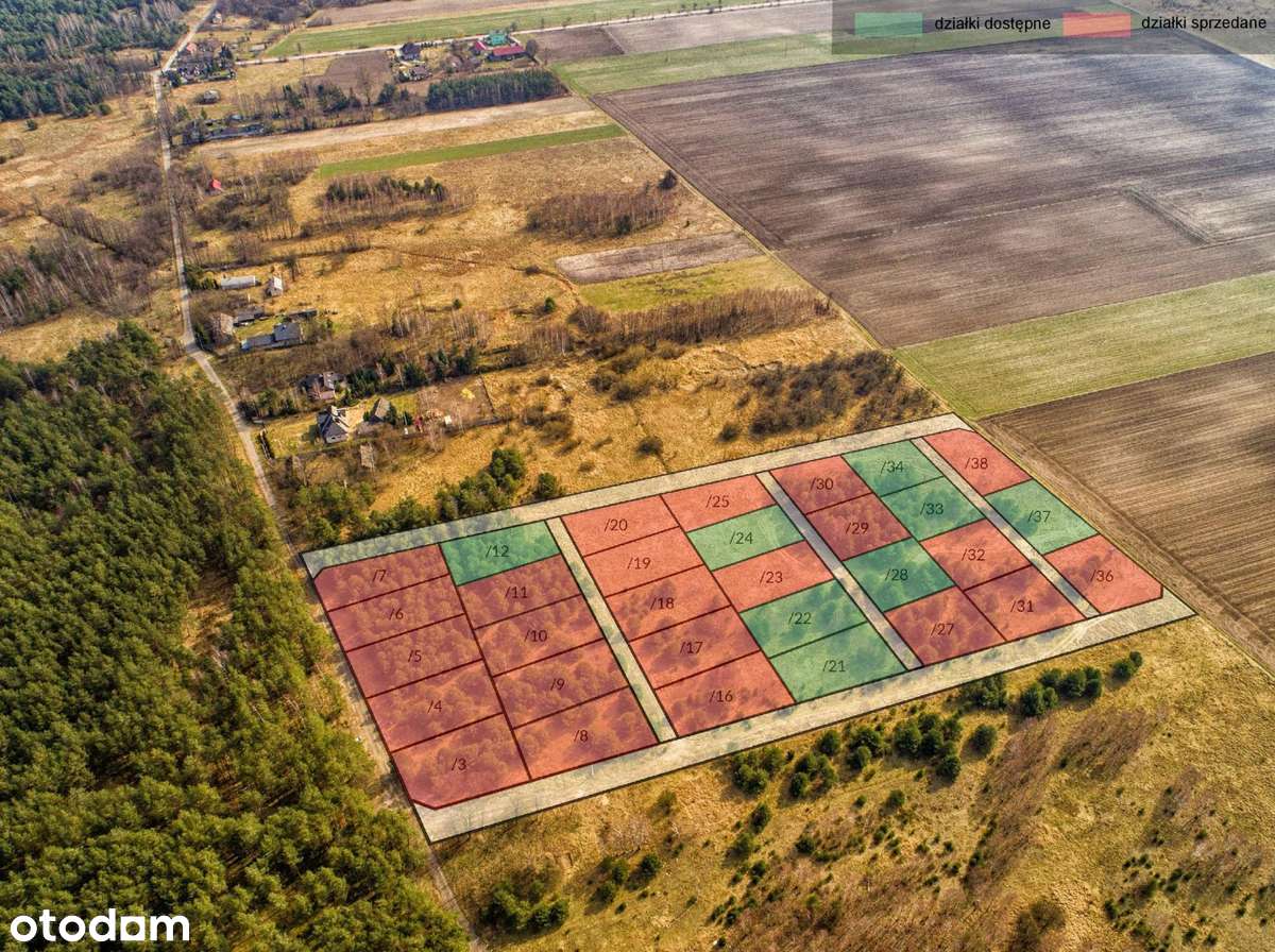 Działka 800 m² pod lasem | Mstów | MPZP | Spokojna okolica-1