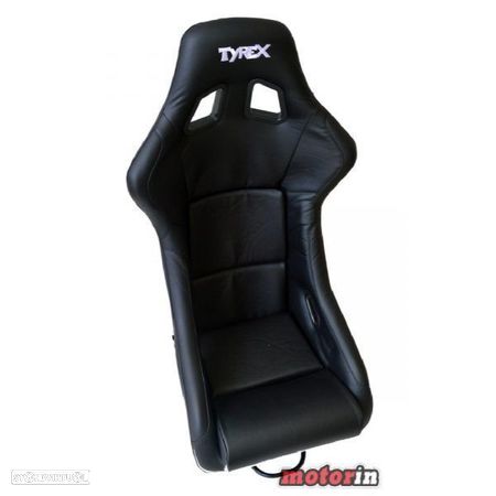 Baquet Reforçado Tyrex “Racing Martius Style” em Pele - 1