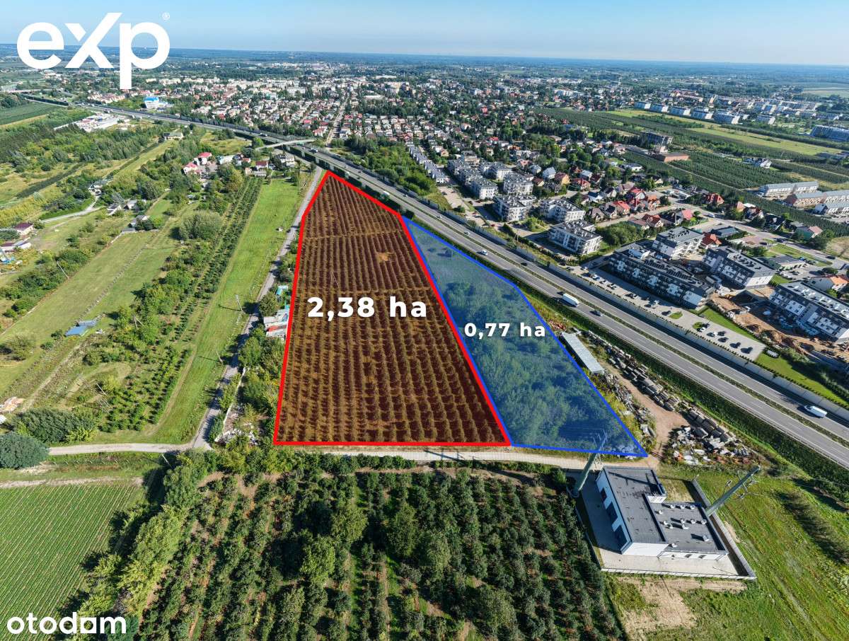 Teren Inwestycyjny 2,38 ha - Grójec - S7