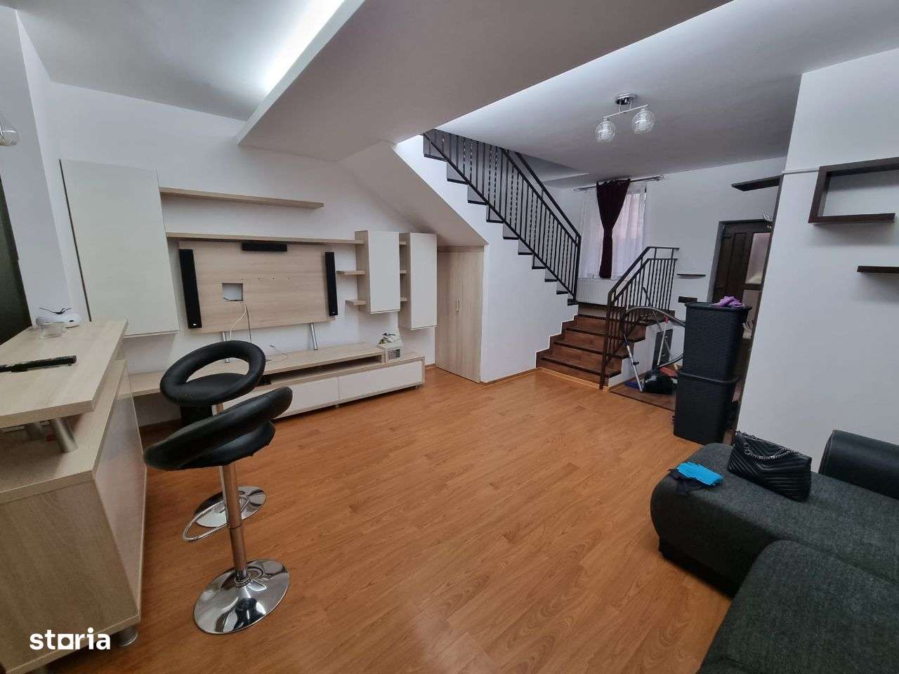 Triplex 115mp Valea Rediului , gradina , parcare , credit-3