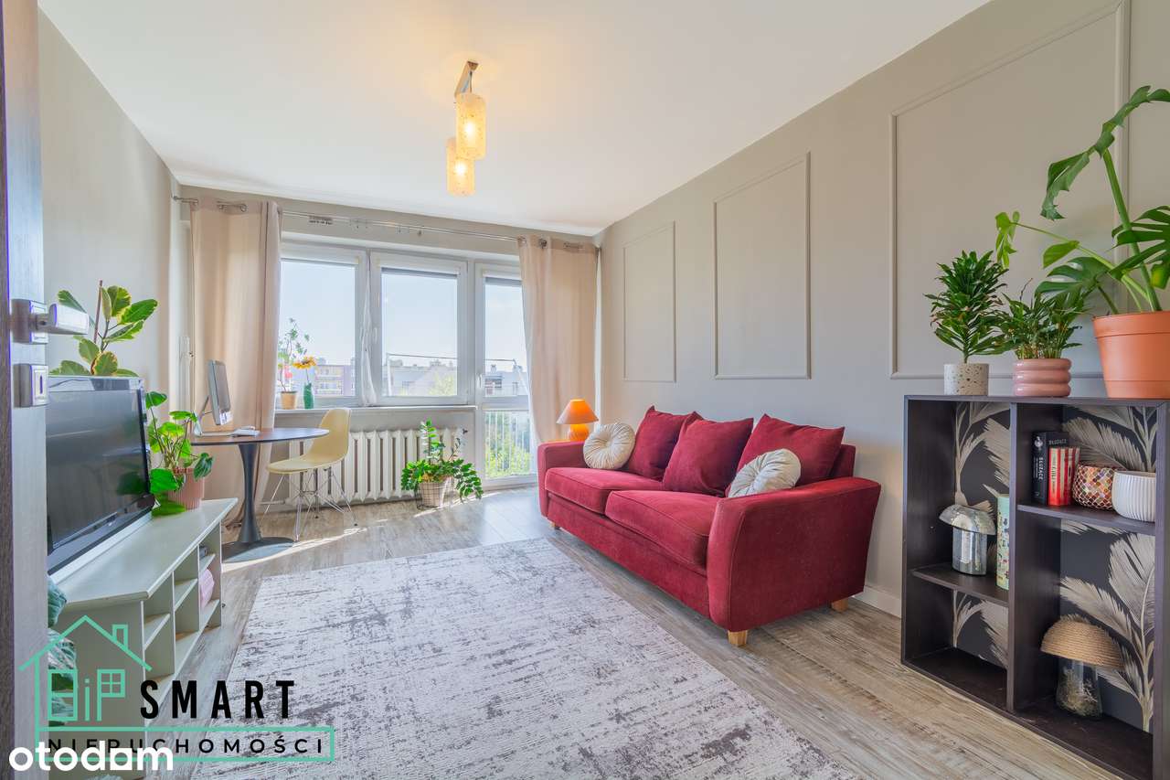 Mieszkanie 2-pokojowe z balkonem, ul. Poniatowskiego, 39 m²-1