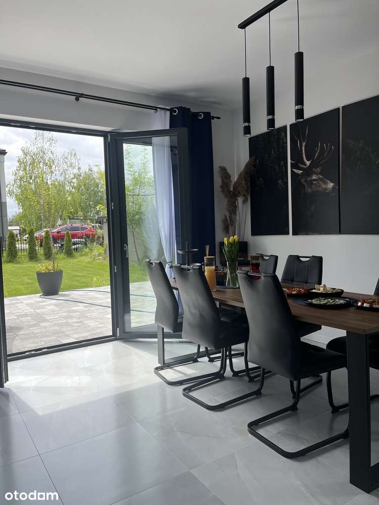 Wykończony dom, szeregówka. Strzeżone osiedle z basenem i kortami - Pełny obrazek: 2/17