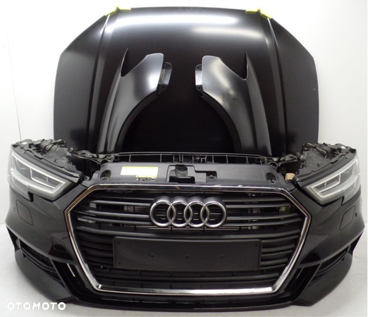 AUDI A3 LIFT 8V5 SEDAN S-LINE MASKA ZDERZAK LAMPA - 2