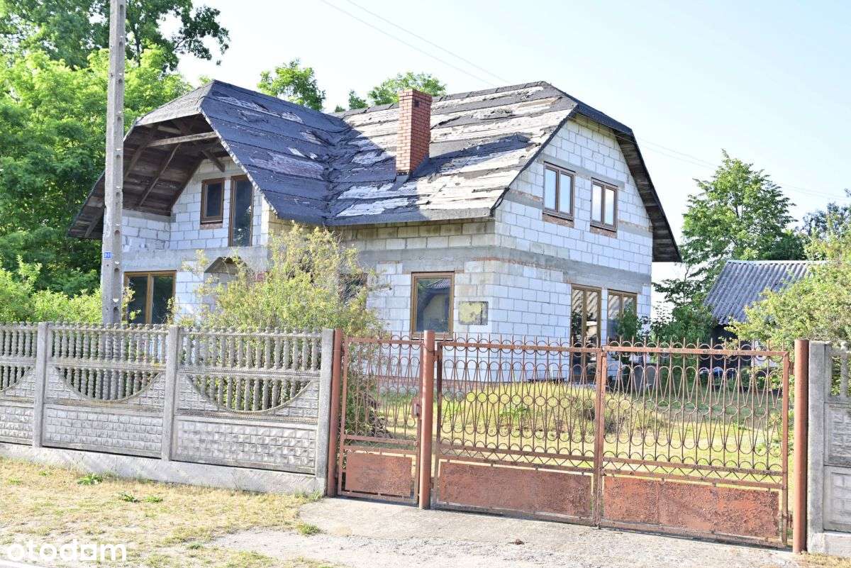 Dom na działce 1 ha - Równe okolice Łochowa 1,2ha-3