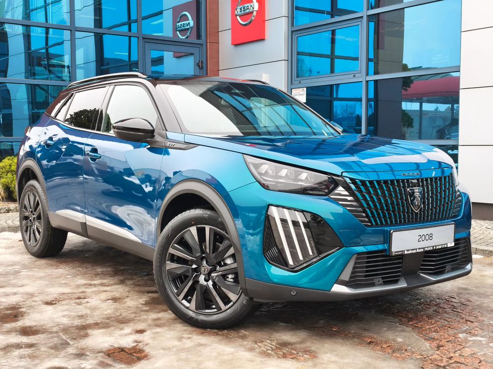 Peugeot 2008GT - Alcantara, VisioPark360 - Kredyt 0%, Leasing 101%