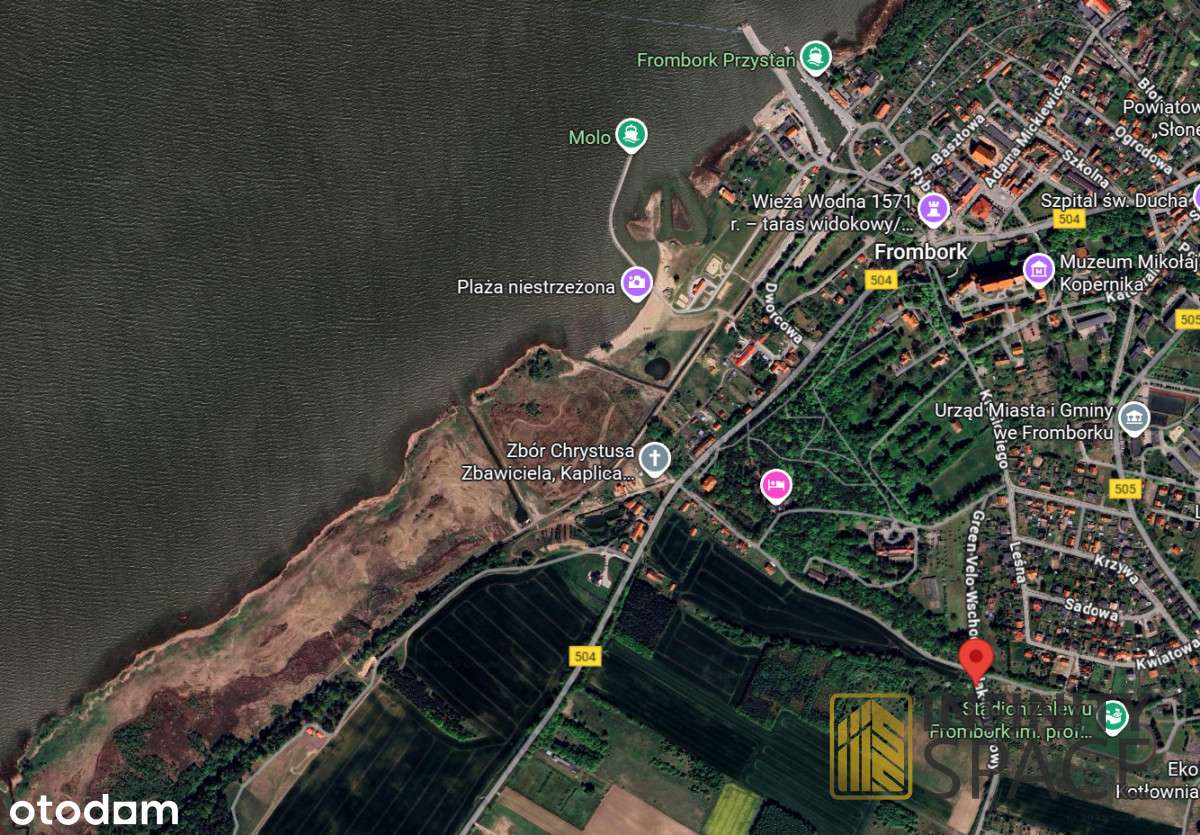 Frombork | Mpzp pod jednorodzinną lub usługi-2