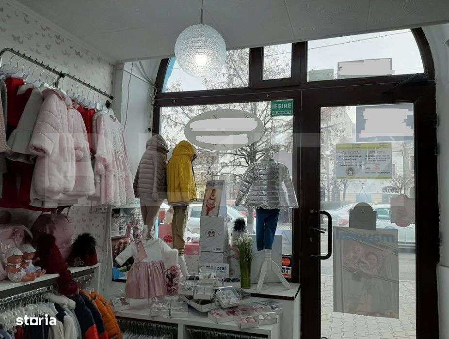 Spatiu comercial, 40 mp, vitrina la strada, zona centrala - Imagine principală: 1/5