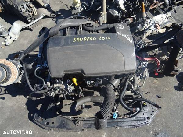 Vand Motor Dacia Sandero 2 1.2 Benzina D4F Euro5 din 2014 fara anexe - 1
