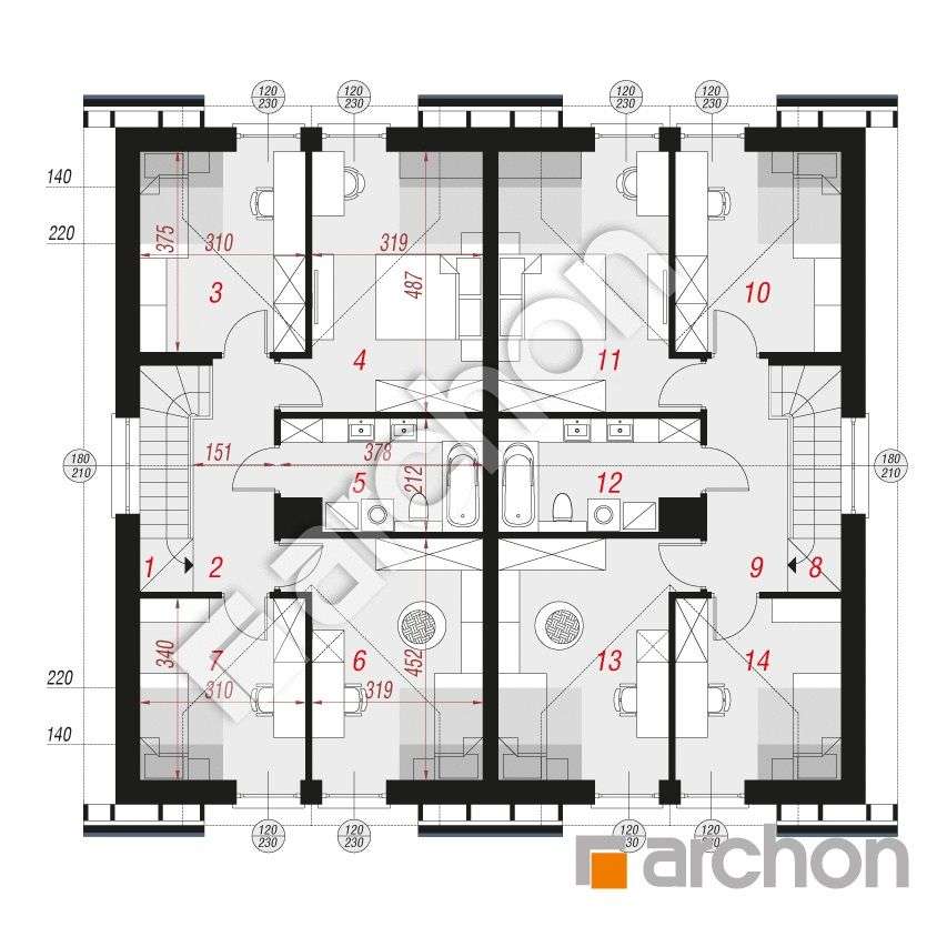 Bliźniak w centrum miasta - działka 5,5a - Pełny obrazek: 4/11