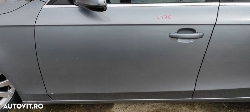 Usa Usi Portiera Portiere Fata Stanga Dezechipata Audi A4 B8 2008 - 2012 Culoare LY7G - 1