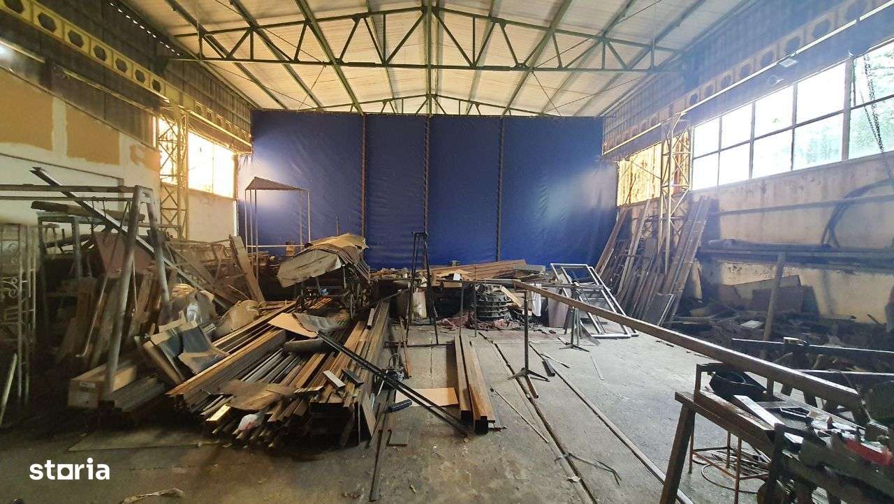 Hala 648 mp, platforma betonata, Mureseni - Imagine principală: 4/5