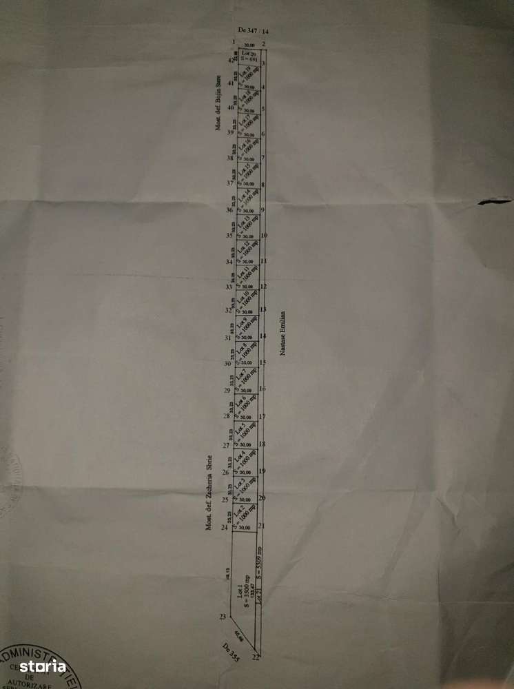 Teren Eforie Nord loturi 1000mp investitie garantata - Imagine principală: 2/3