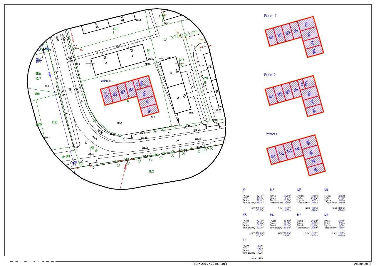działka zabudowa wielorodzinna Byczyna-Dobiercice - Pełny obrazek: 5/5