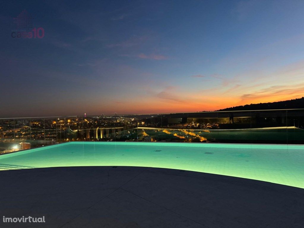 Apartamento T3 de Luxo para venda na Infinity Tower, Lisboa