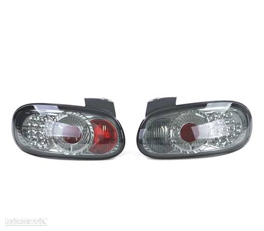 FAROLINS TRASEIROS LED PARA MAZDA MX 5 98-05 PRETO - 3