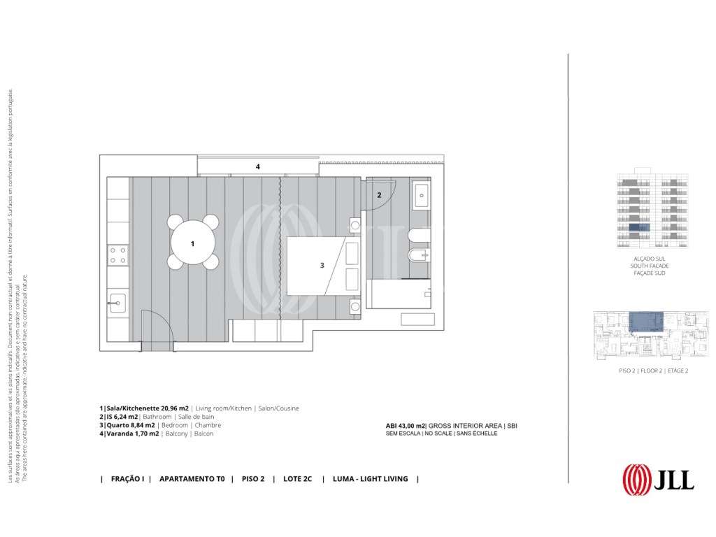 Apartamento T0+1 com varanda e estacionamento, em Lisboa-14