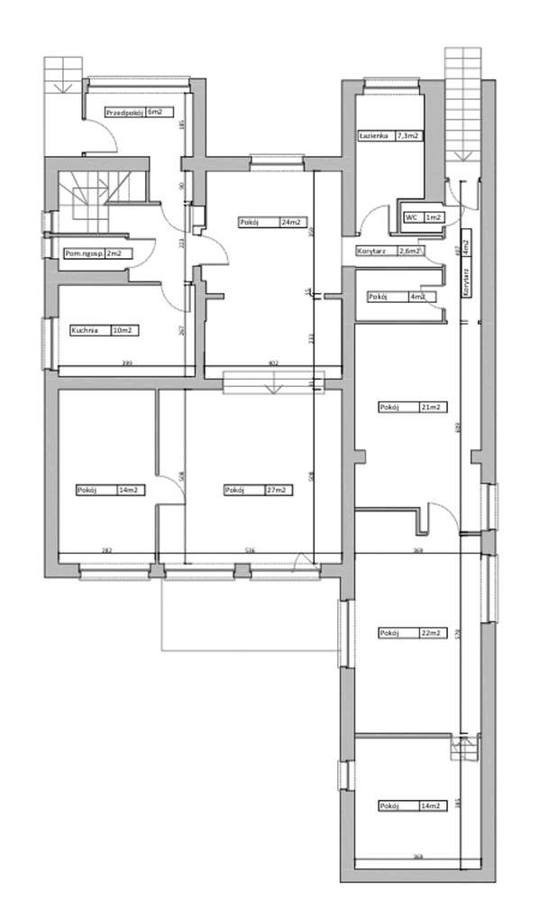 Dom z potencjałem | Poznań – Naramowice | ok 400 m² | Działka 501 m²-17