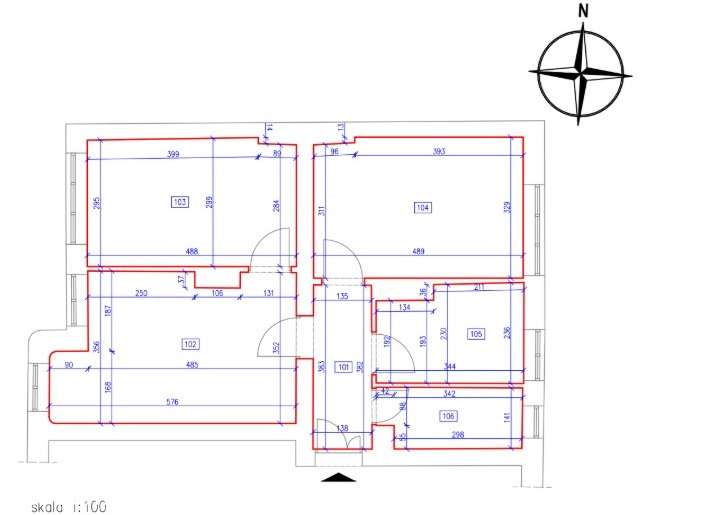 Na sprzedaż mieszkanie 3-pokojowe  Poznań ul. 28 Czerwca 1956 r. Wilda-7