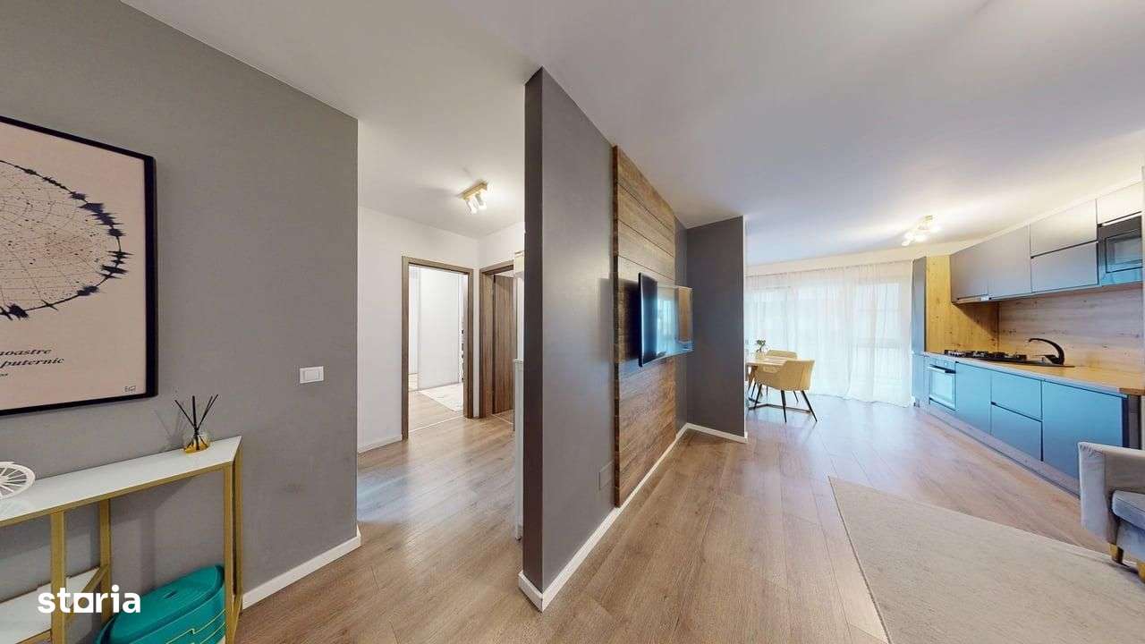 Apartament 3 camere, balcon mare, complet mobilat si utilat - Imagine principală: 3/8