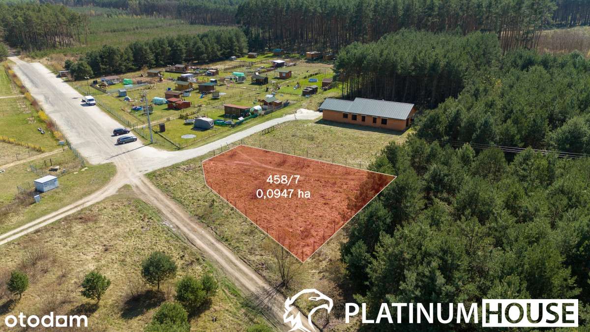 Srebrna Polana – 947 m² w Chynowie | Mpzp