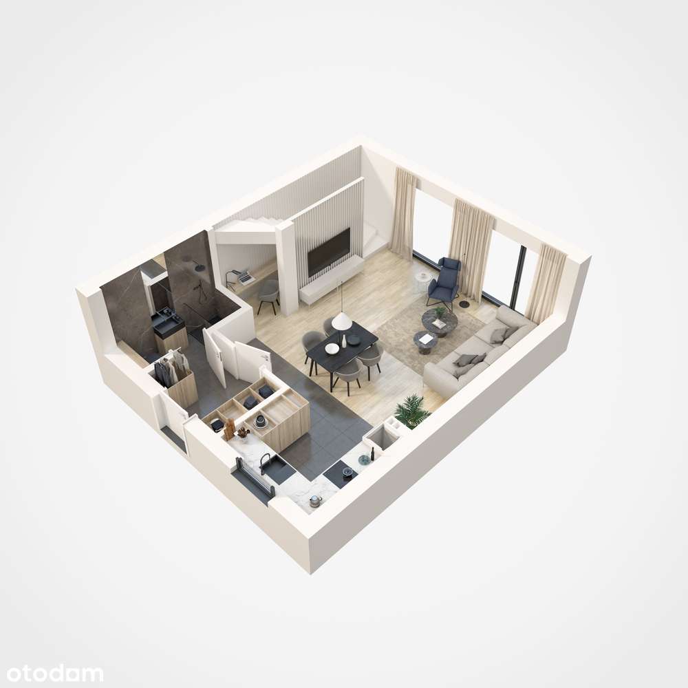 Nowoczesny dom z ogrodem – Komorniki 4 pokoje - Pełny obrazek: 4/10